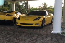 The narrow body with a Z06 bumper vent