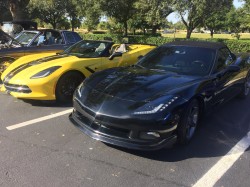 This is our non-widebody next to a C7