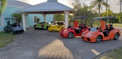 C67 Corvette with some Lambo carts